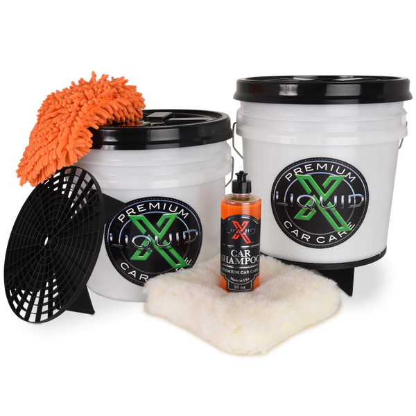Liquid X Dual Bucket Wash Kit - LiquidX Car Care