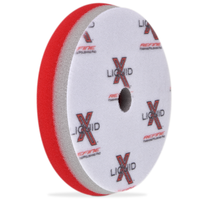 Liquid X Refine HDO Fine Finishing/Polishing Pad 6.5" - Red